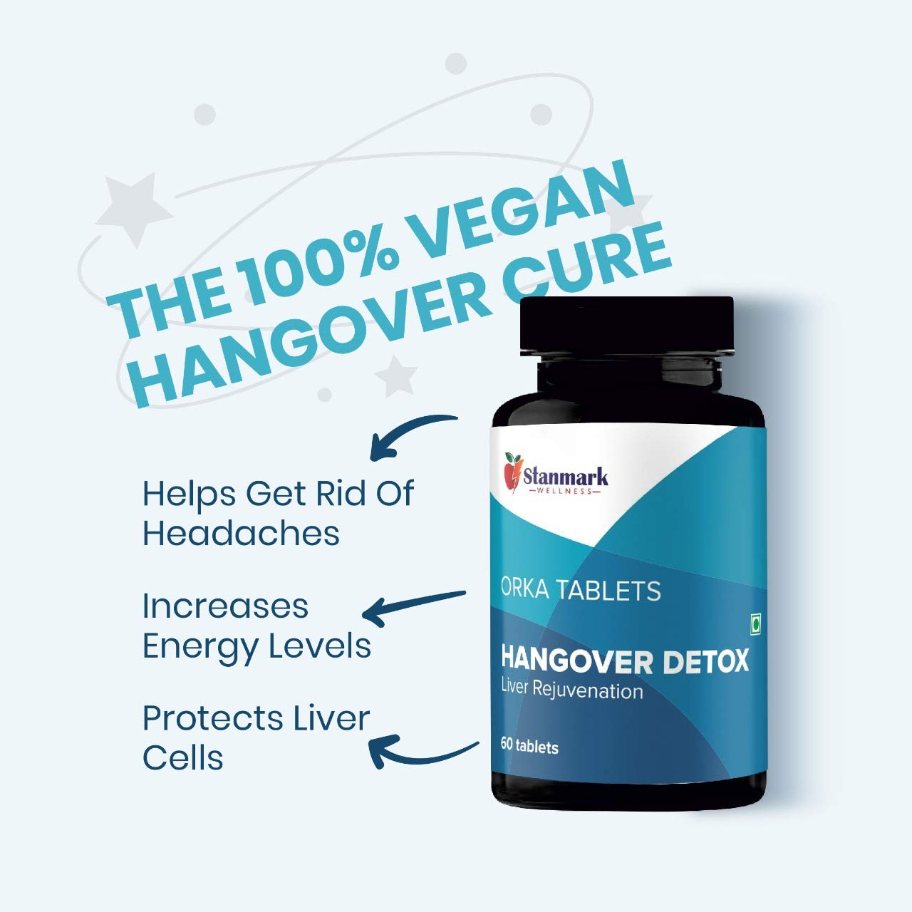 Orka Hangover Liver Detox Tablets - Stanmark Wellness