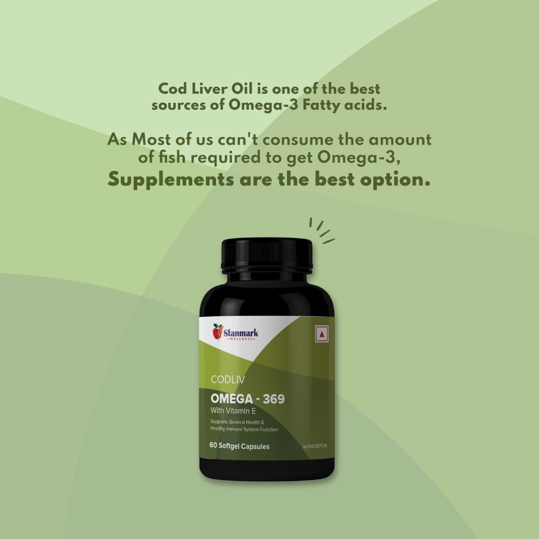Codliv Omega - 369 Capsules - Stanmark Wellness