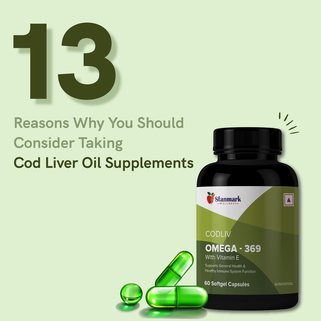 Codliv Omega - 369 Capsules - Stanmark Wellness