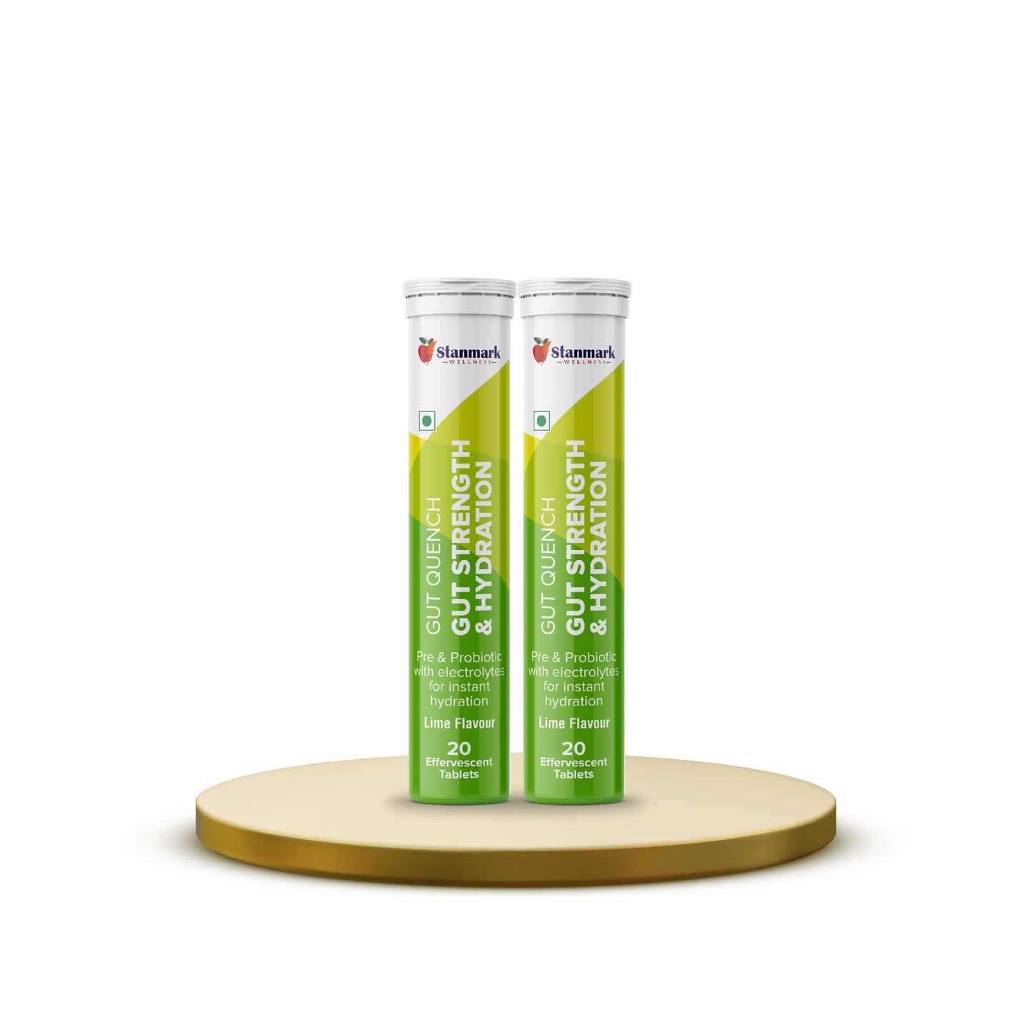 Gut Quench Pre Pro Biotic Hydration Effervescent Tablets